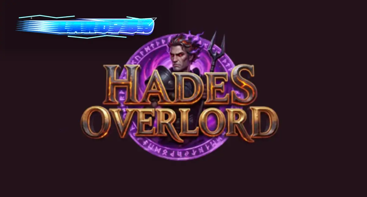 Hades Overlord slot game interface na may madilim na tema ng underworld